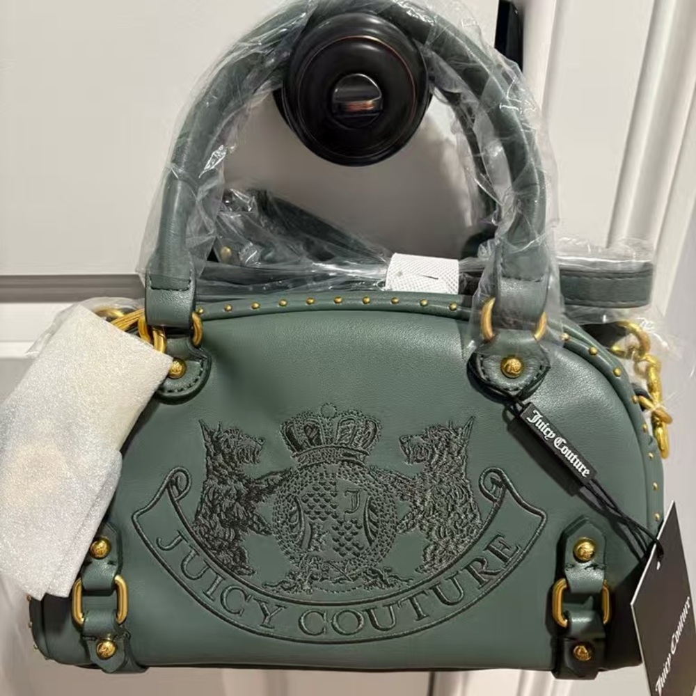 Juicy Couture Sage Green Satchel